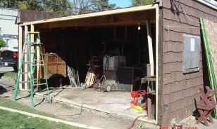 Columbus OH Rebuild Garage Side & Roof